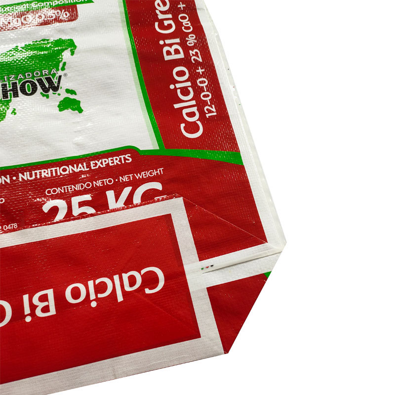 Eco Friendly Waterproof PP Woven Block Bottom Sack Bags for Fertilizer Packaging